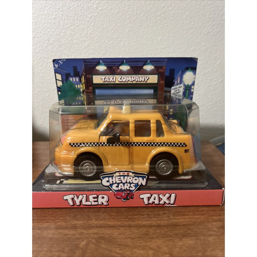 The Chevron Cars Tyler Taxi Collectible Toy Vintage Retired 1997